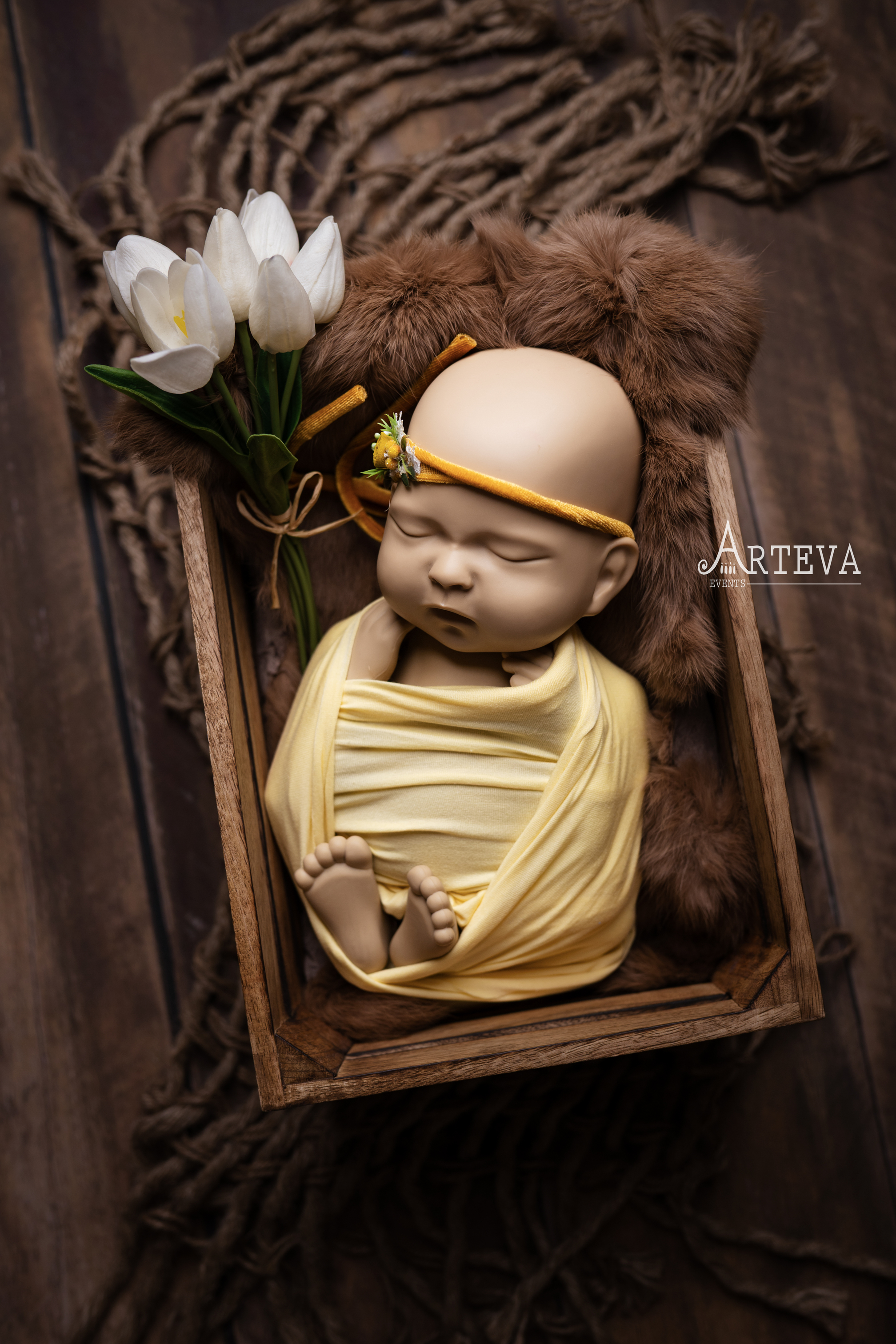 Harvest Hug - Baby In Basket